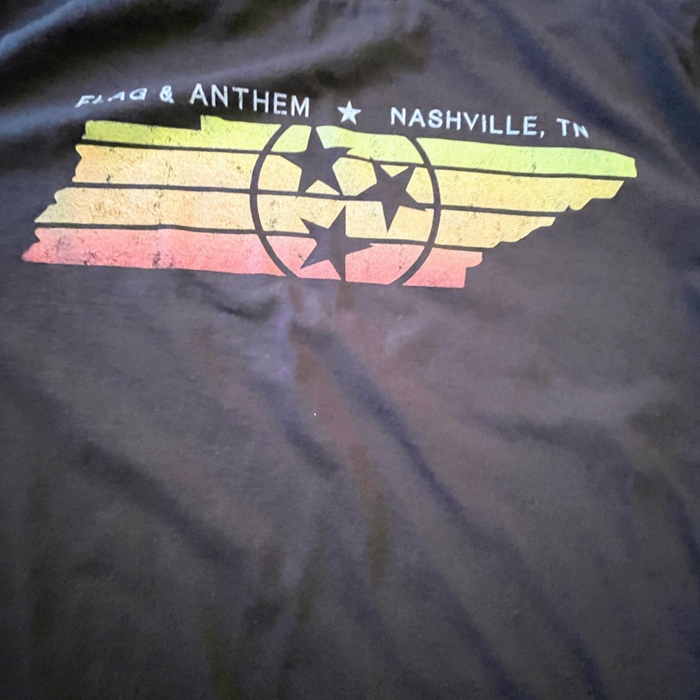 Flag & Anthem tee